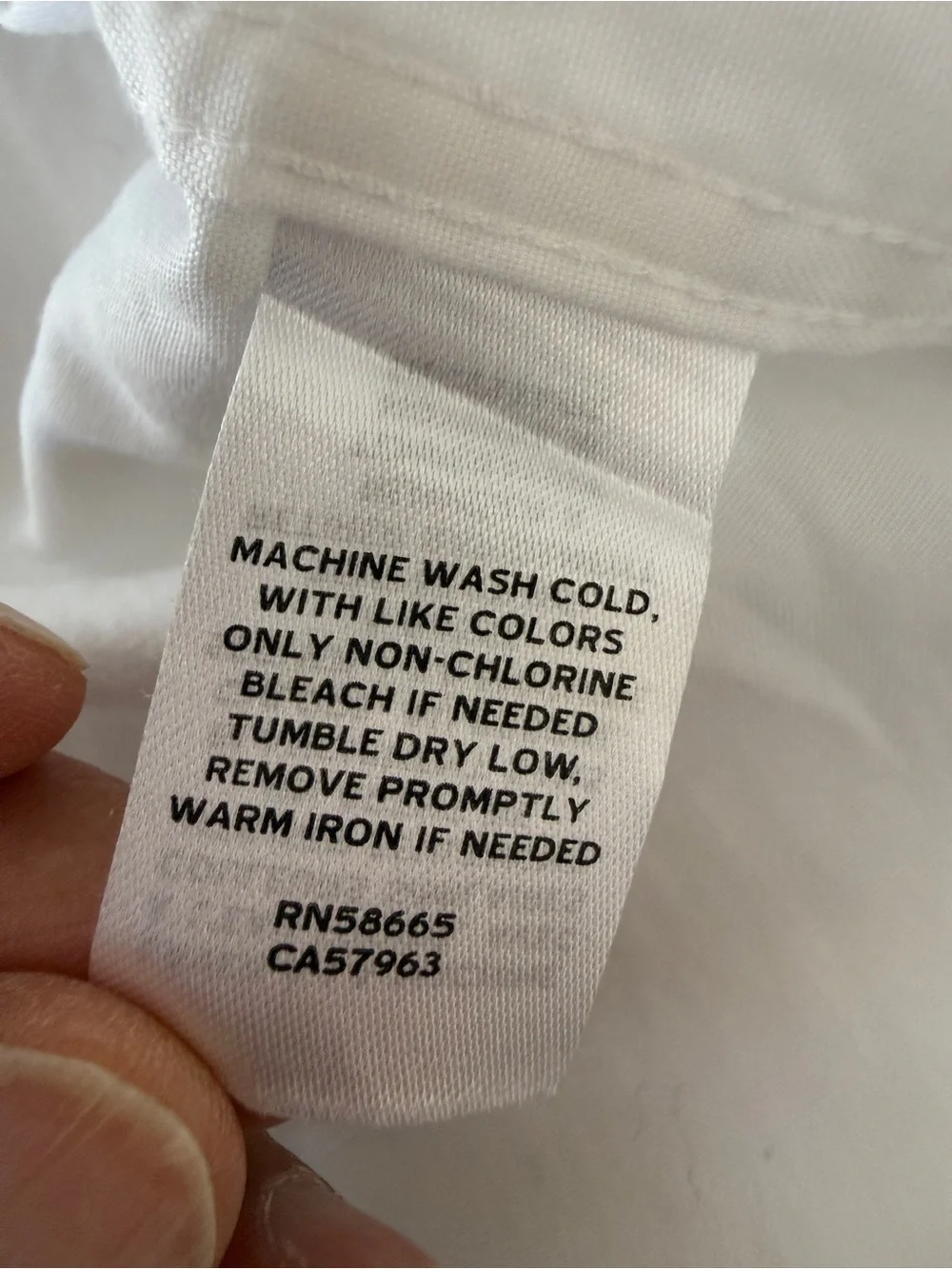 Nordstrom crisp white